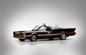 Chevrolet Batmobile Recreation and Original 1966 Yamaha Batcycle 1966 года